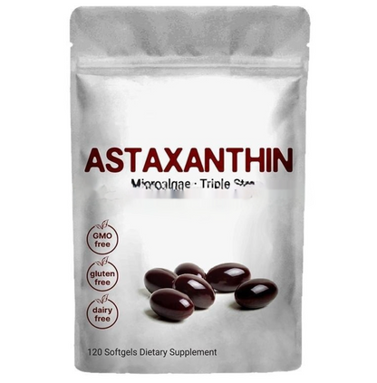 Astaxanthin Soft Capsules – 120 Antioxidant Wellness Tablets - Freshdropps
