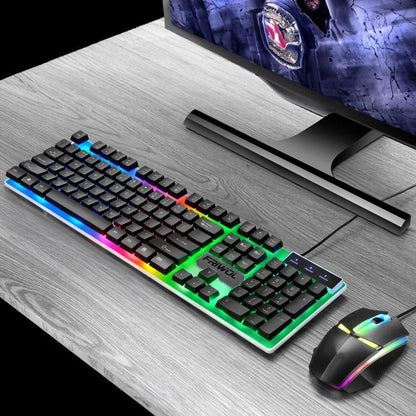 RGB Gaming Keyboard & Mouse Set – USB Wired for PC, Xbox, PS4 - Freshdropps