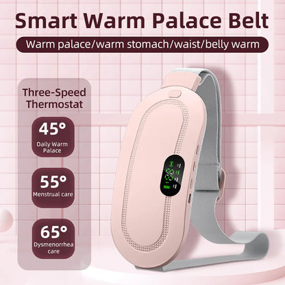 Electric Heating Pad & Massager – Menstrual Pain Relief Belt - Freshdropps