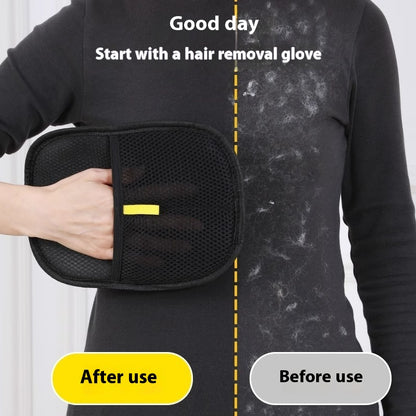 Pet Grooming Glove – Dual-Sided Hair Remover Mitt - Freshdropps