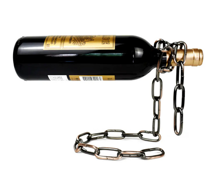Magic Iron Chain Wine Bottle Holder - Freshdropps
