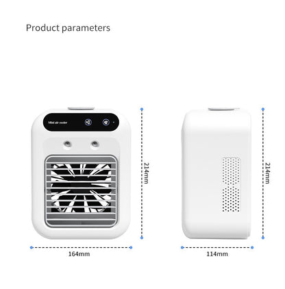Portable Air Cooler & Fan – Personal AC for Room, Office & Car - Freshdropps