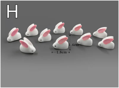 Mini Resin Animal Figurines – DIY Micro-Landscape Decor - Freshdropps