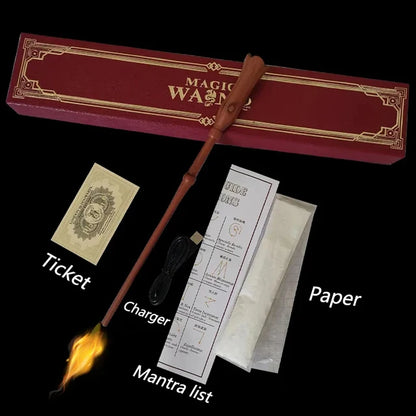 Fire-Breathing Magic Wand Toy – Role-Play Wizard Wand - Freshdropps