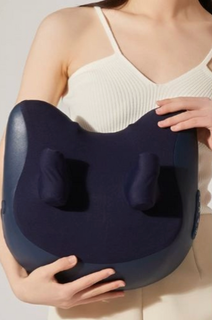 Neck & Shoulder Massage Pillow – Deep Kneading Ergonomic Cushion - Freshdropps