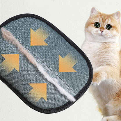 Pet Grooming Glove – Dual-Sided Hair Remover Mitt - Freshdropps
