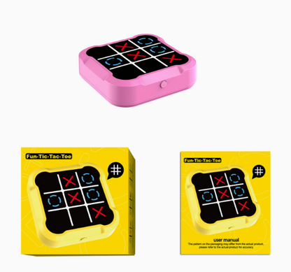 Educational Tic-Tac-Toe Toy for Kids – Wooden Learning Game - Freshdropps