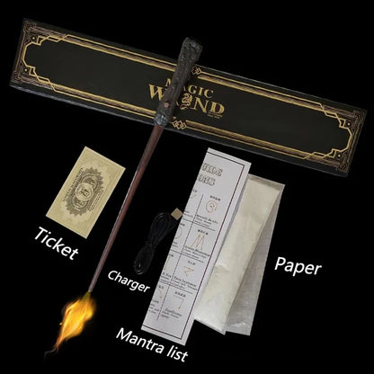 Fire-Breathing Magic Wand Toy – Role-Play Wizard Wand - Freshdropps