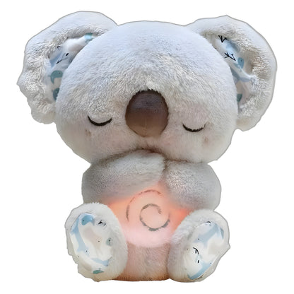 Sound Machine Soothe 'n Snuggle Otter Portable Plush Baby Toy with Sensory Details Music Lights & Rhythmic Breathing Motion - Freshdropps