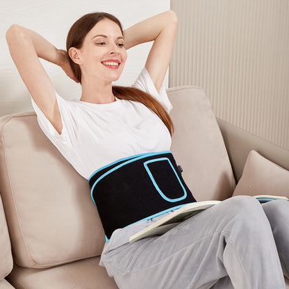 Red Light Therapy Heating Waist Belt – Infrared Pain Relief - Freshdropps