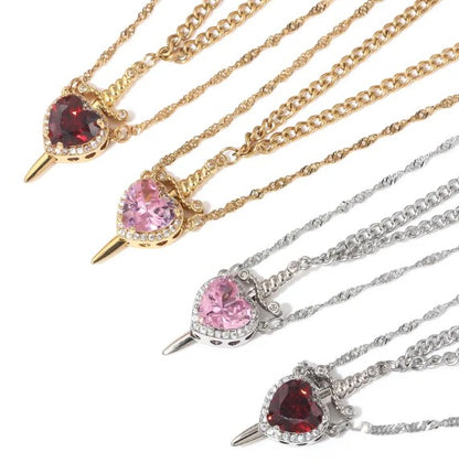 Love Dagger Necklace - Freshdropps