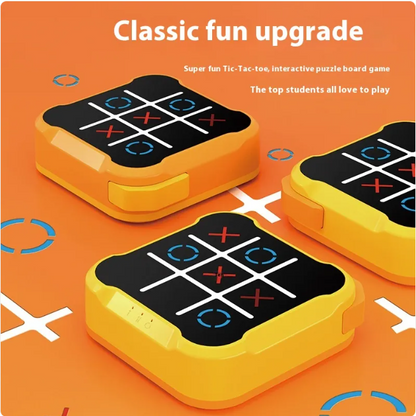 Educational Tic-Tac-Toe Toy for Kids – Wooden Learning Game - Freshdropps