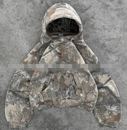 Urban Camo Retro Hoodie - Freshdropps