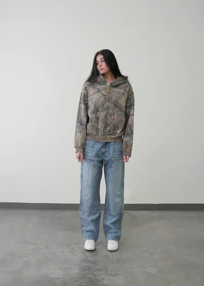 Urban Camo Retro Hoodie - Freshdropps