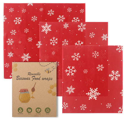 Cotton Beeswax Food Wraps – Reusable Fresh-Keeping Cloth Set - Freshdropps