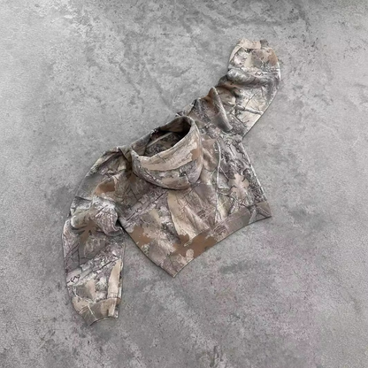 Urban Camo Retro Hoodie - Freshdropps