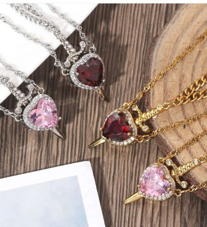 Love Dagger Necklace - Freshdropps