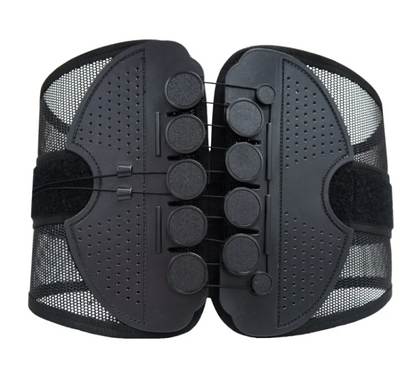 Double Pull Lumbar Support Belt – Adjustable Lower Back Brace - Freshdropps