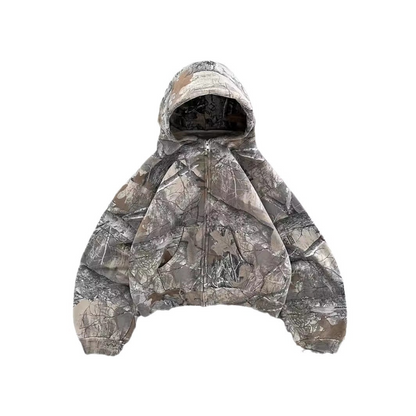 Urban Camo Retro Hoodie - Freshdropps