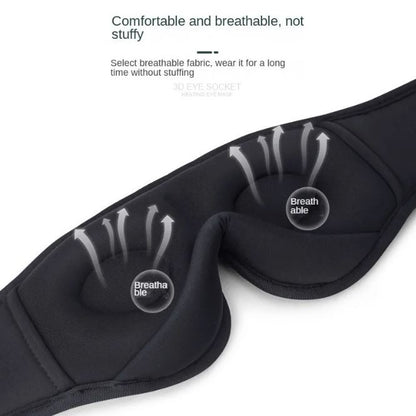 3D Eye Mask Bluetooth 50 Unlimited Music Stereo - Freshdropps