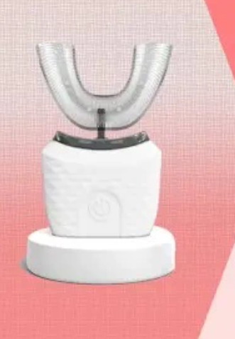 U-Shaped Ultrasonic Electric Toothbrush – 360° Automatic Cleaning - Freshdropps