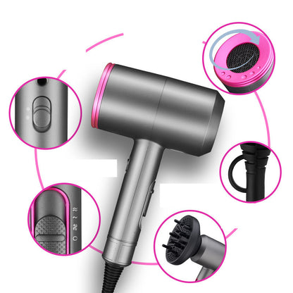 1400W Fast-Dry Hair Dryer – 3 Heat & 2 Speed Settings - Freshdropps