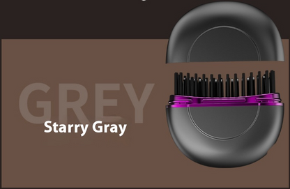 Portable Ceramic Hair Straightener – USB Rechargeable Mini Steam Iron - Freshdropps