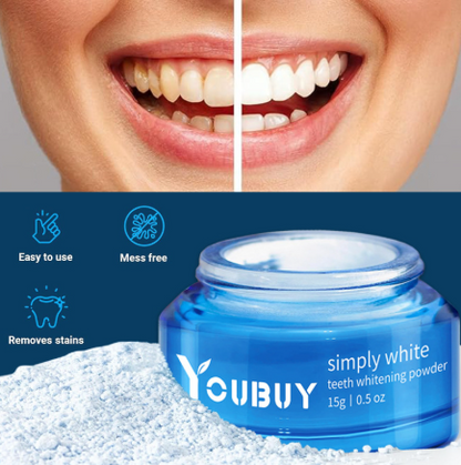 Teeth Whitening Brightening Powder - Freshdropps