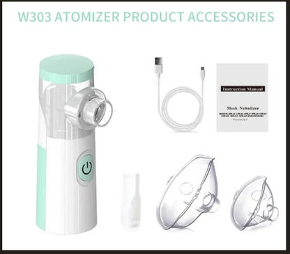 Portable Nebulizer Handheld Asthma Inhaler Device - Freshdropps