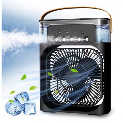 Portable 3-in-1 Air Cooler Fan – Mini AC for Room, Office & Car | Fast Cooling + Humidifier | Ships from USA 🇺🇸 | TikTok & Amazon Hot Seller! - Freshdropps