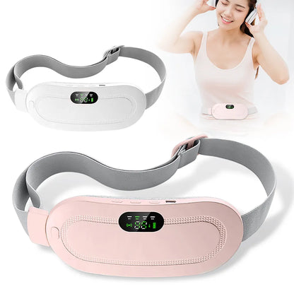 Electric Heating Pad & Massager – Menstrual Pain Relief Belt - Freshdropps