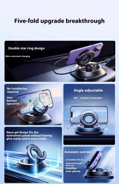 Adjustable Car Mount Magnetic Phone Holder - Freshdropps