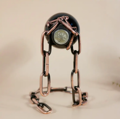 Magic Iron Chain Wine Bottle Holder - Freshdropps